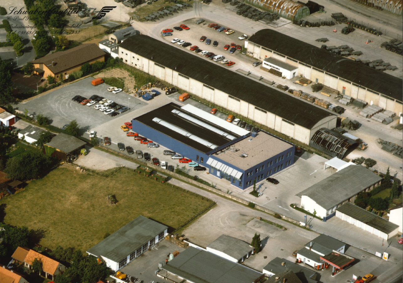 Unternehmen 7 - Photovoltaik Hameln Luftbild elektroma Neubau - Photovoltaik Hameln